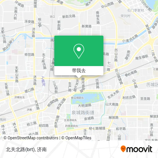 北关北路(brt)地图