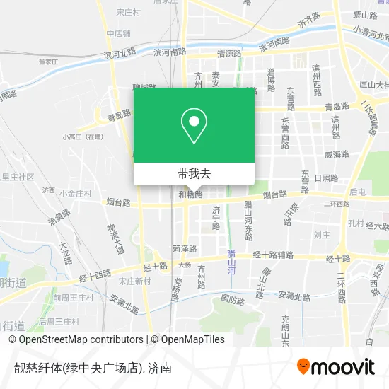 靓慈纤体(绿中央广场店)地图