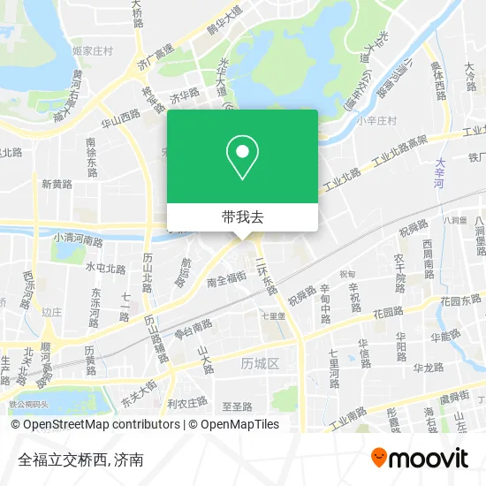 全福立交桥西地图