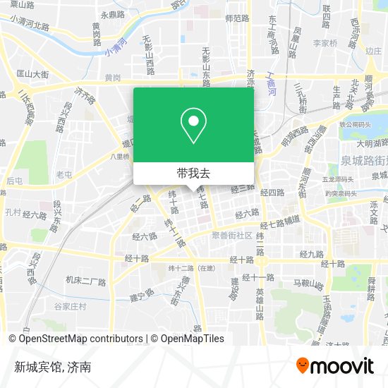 新城宾馆地图