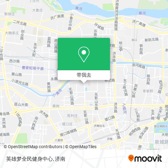 英雄梦全民健身中心地图