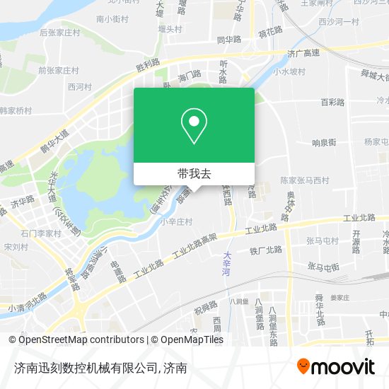 济南迅刻数控机械有限公司地图