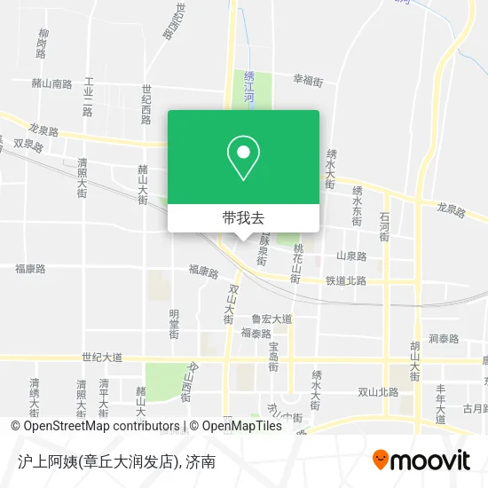 沪上阿姨(章丘大润发店)地图