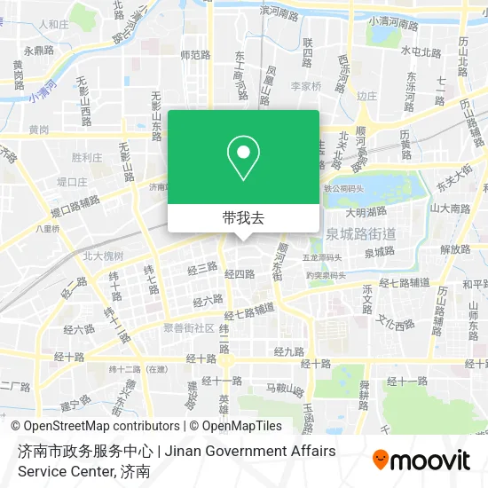 济南市政务服务中心 | Jinan Government Affairs Service Center地图