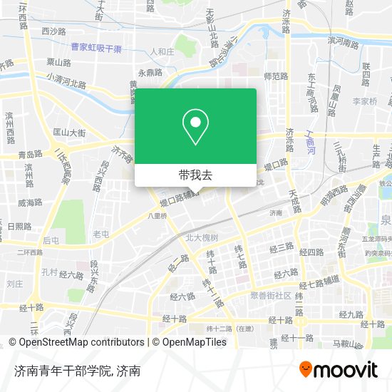 济南青年干部学院地图