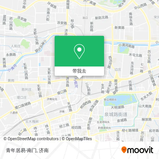青年居易-南门地图