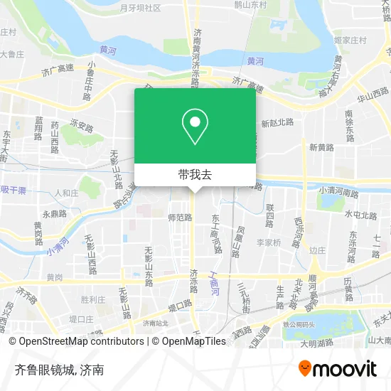 齐鲁眼镜城地图