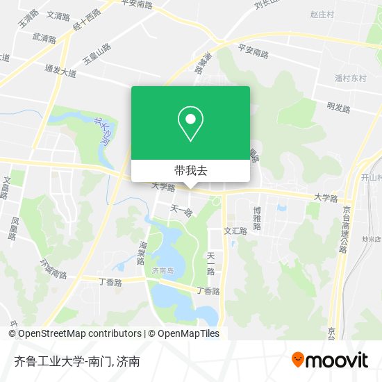 齐鲁工业大学-南门地图