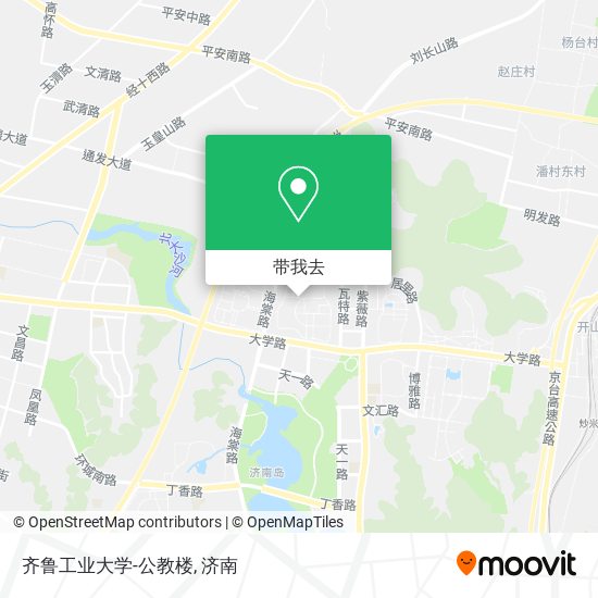齐鲁工业大学-公教楼地图