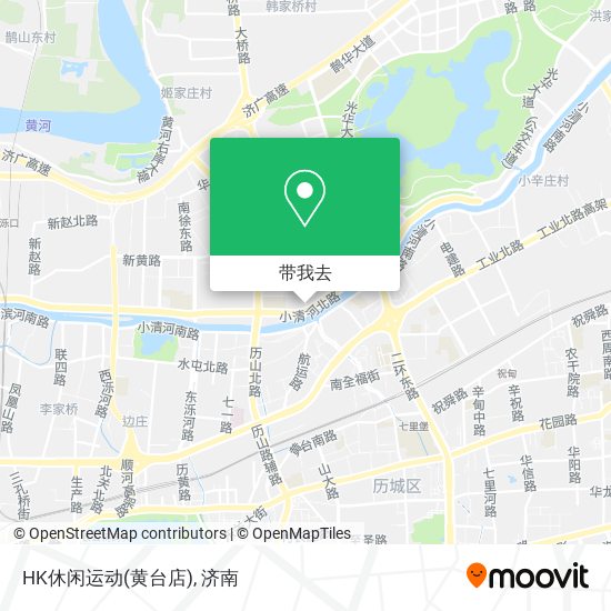 HK休闲运动(黄台店)地图