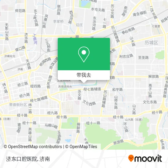 济东口腔医院地图