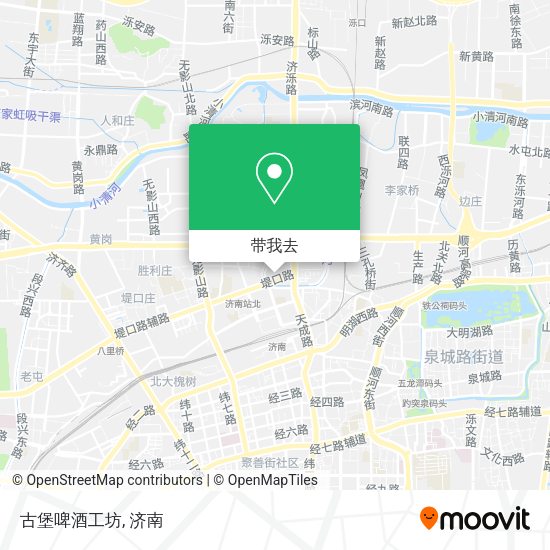 古堡啤酒工坊地图