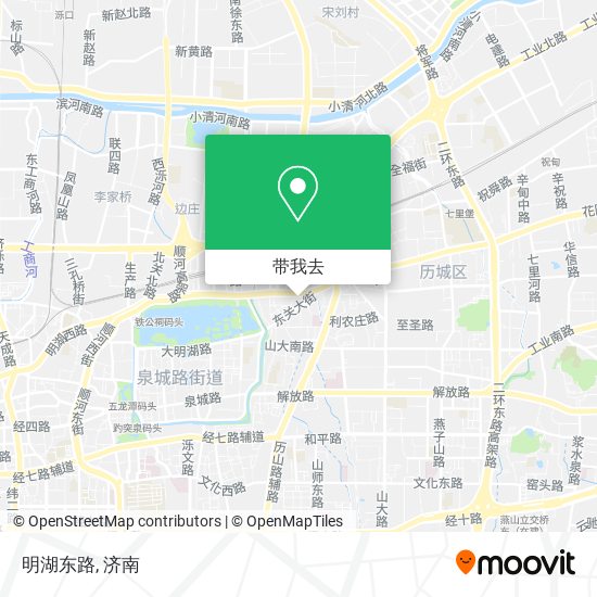 明湖东路地图