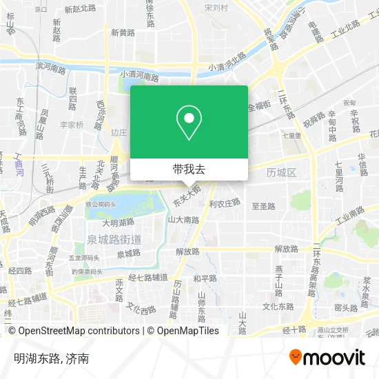 明湖东路地图