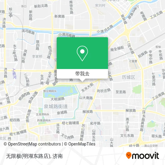 无限极(明湖东路店)地图