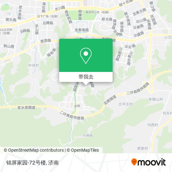 锦屏家园-72号楼地图