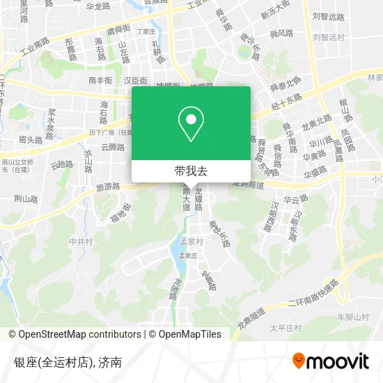 银座(全运村店)地图