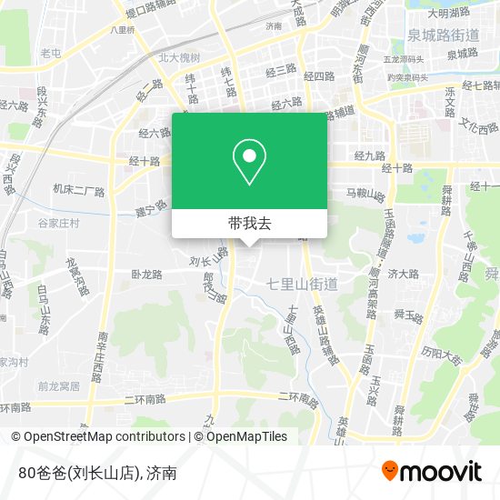 80爸爸(刘长山店)地图