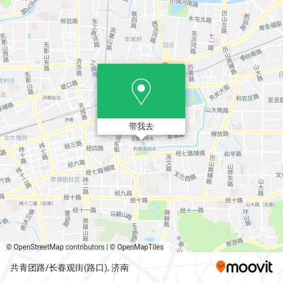 共青团路/长春观街(路口)地图