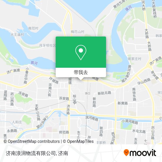 济南浪润物流有限公司地图
