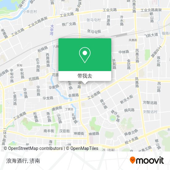 浪海酒行地图