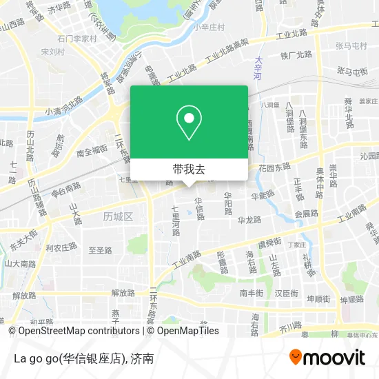 La go go(华信银座店)地图
