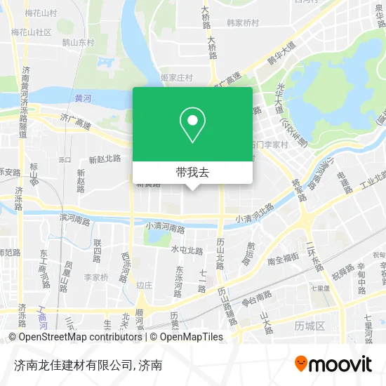 济南龙佳建材有限公司地图