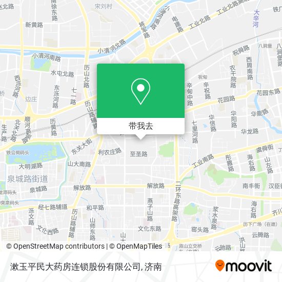 漱玉平民大药房连锁股份有限公司地图