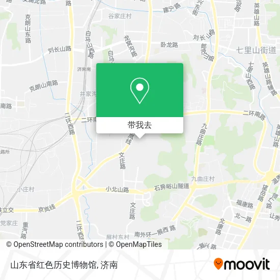山东省红色历史博物馆地图