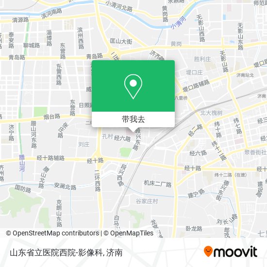 山东省立医院西院-影像科地图
