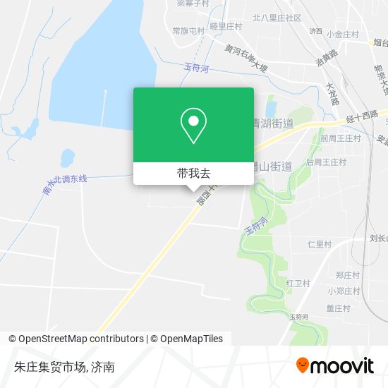 朱庄集贸市场地图