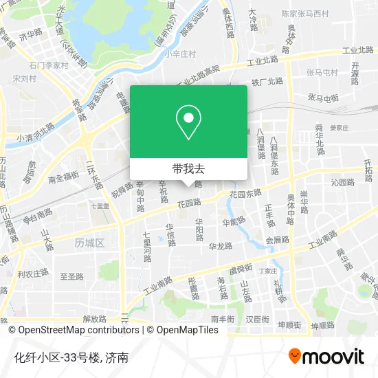 化纤小区-33号楼地图