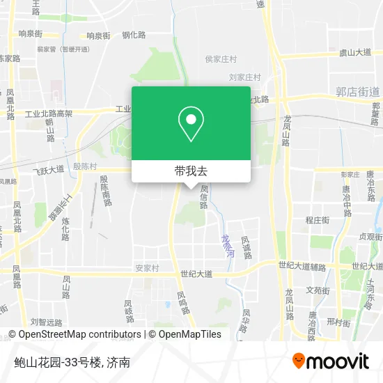 鲍山花园-33号楼地图