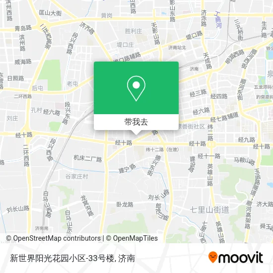 新世界阳光花园小区-33号楼地图