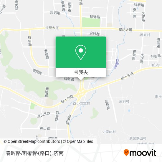 春晖路/科新路(路口)地图