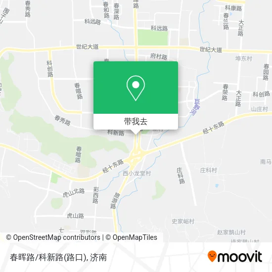 春晖路/科新路(路口)地图