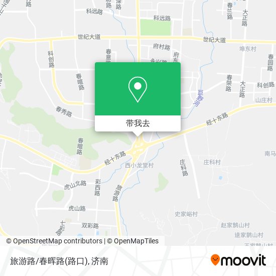 旅游路/春晖路(路口)地图
