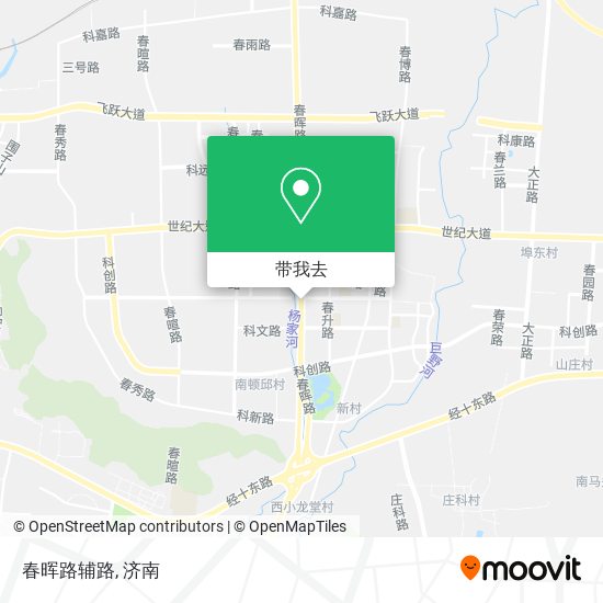 春晖路辅路地图