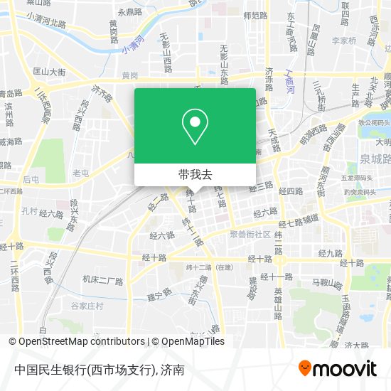 中国民生银行(西市场支行)地图