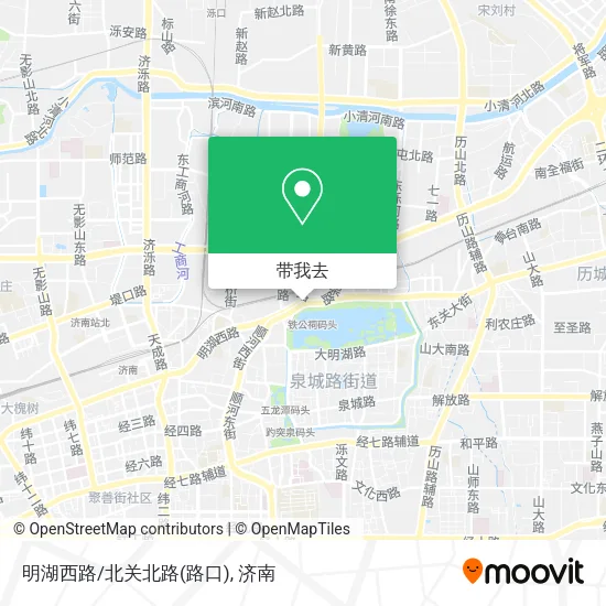 明湖西路/北关北路(路口)地图