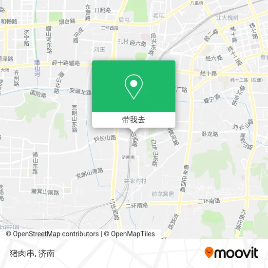 猪肉串地图