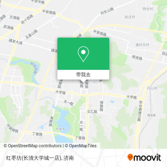 红枣坊(长清大学城一店)地图