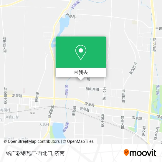 铭广彩钢瓦厂-西北门地图
