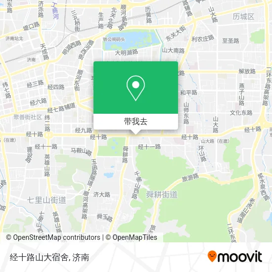 经十路山大宿舍地图