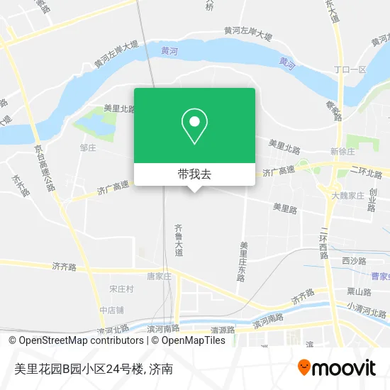 美里花园B园小区24号楼地图