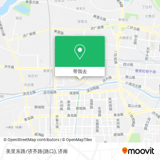 美里东路/济齐路(路口)地图