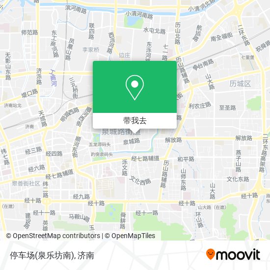 停车场(泉乐坊南)地图