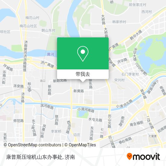 康普斯压缩机山东办事处地图