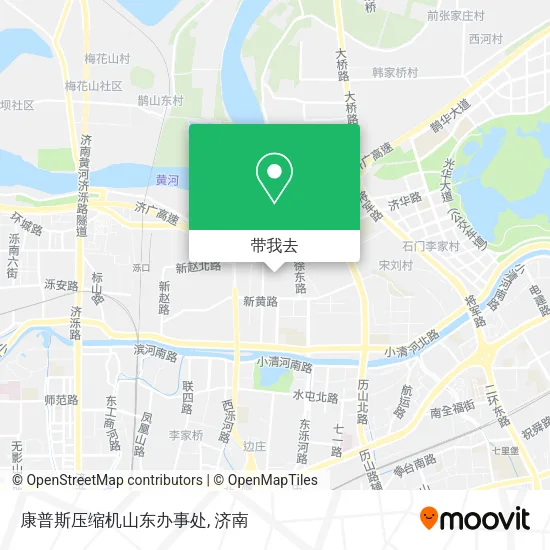 康普斯压缩机山东办事处地图