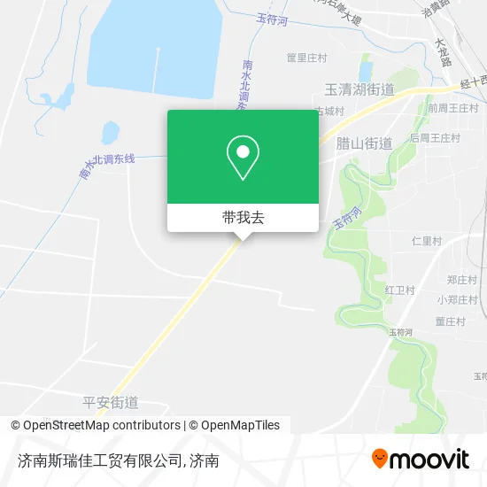 济南斯瑞佳工贸有限公司地图
